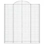 Cestas de gaviones 5 uds forma de arco hierro 200x30x220/240 cm de vidaXL, Maceteros y jardineras - Ref: Foro24-3146239, Prec...