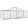 Cestas de gaviones 15 uds forma de arco hierro 200x50x60/80 cm de vidaXL, Maceteros y jardineras - Ref: Foro24-3146291, Preci...