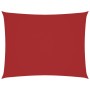 Toldo de vela rectangular tela Oxford rojo 2x3,5 m en Sombrillas | Comprar online en Foru.es