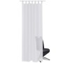 2 Cortinas blancas transparentes 140 x 225 cm de vidaXL, Cortinas y visillos - Ref: Foro24-130198, Precio: 29,12 €, Descuento: %
