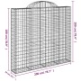 Cestas de gaviones 5 uds forma de arco hierro 200x50x180/200 cm de vidaXL, Maceteros y jardineras - Ref: Foro24-3146407, Prec...