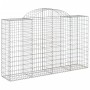 Cestas gaviones 15 uds forma de arco hierro 200x50x120/140 cm de vidaXL, Maceteros y jardineras - Ref: Foro24-3146354, Precio...