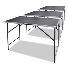 Mesas de empapelar plegables 3 unidades de vidaXL, Mesas plegables - Ref: Foro24-140735, Precio: 128,95 €, Descuento: %