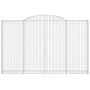 Cestas de gaviones 4 uds forma de arco hierro 300x30x180/200 cm de vidaXL, Maceteros y jardineras - Ref: Foro24-3146595, Prec...