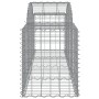 Cestas de gaviones 11 uds forma de arco hierro 200x50x60/80 cm de vidaXL, Maceteros y jardineras - Ref: Foro24-3146287, Preci...