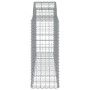 Cestas de gaviones 18 uds forma de arco hierro 200x50x100/120cm de vidaXL, Maceteros y jardineras - Ref: Foro24-3146334, Prec...