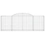 Cestas de gaviones 13 uds forma arco hierro 300x30x100/120 cm de vidaXL, Maceteros y jardineras - Ref: Foro24-3146532, Precio...