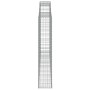Cestas de gaviones 2 uds forma de arco hierro 300x30x160/180 cm de vidaXL, Maceteros y jardineras - Ref: Foro24-3146575, Prec...