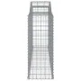 Cestas gaviones 20 uds forma de arco hierro 300x50x120/140 cm de vidaXL, Maceteros y jardineras - Ref: Foro24-3146733, Precio...