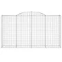 Cestas gaviones 2 uds forma de arco hierro 300x50x160/180 cm de vidaXL, Maceteros y jardineras - Ref: Foro24-3146755, Precio:...