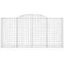 Cestas gaviones 15 uds forma de arco hierro 300x50x140/160 cm de vidaXL, Maceteros y jardineras - Ref: Foro24-3146749, Precio...