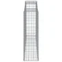 Cestas gaviones 11 uds forma de arco hierro 300x50x160/180 cm de vidaXL, Maceteros y jardineras - Ref: Foro24-3146764, Precio...