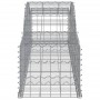 Cestas de gaviones 4 uds forma de arco hierro 300x50x40/60 cm de vidaXL, Maceteros y jardineras - Ref: Foro24-3146649, Precio...
