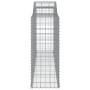 Cestas gaviones 11 uds forma de arco hierro 300x50x120/140 cm de vidaXL, Maceteros y jardineras - Ref: Foro24-3146728, Precio...