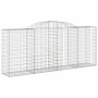 Cestas de gaviones 8 uds forma de arco hierro 300x50x120/140 cm de vidaXL, Maceteros y jardineras - Ref: Foro24-3146725, Prec...