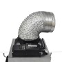 Campana extractora para cocina isla con pantalla LCD de vidaXL, Extractores - Ref: Foro24-50167, Precio: 255,08 €, Descuento: %