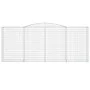 Gabion baskets 7 pcs arch shape iron 400x50x160/180 cm by vidaXL, Pots and planters - Ref: Foro24-3147040, Price: 1,00 €, Dis...