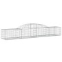 Cestas de gaviones 7 uds forma de arco hierro 300x50x40/60 cm de vidaXL, Maceteros y jardineras - Ref: Foro24-3146652, Precio...