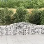 Gabion baskets 3 pcs arch shape iron 400x30x60/80 cm by vidaXL, Pots and planters - Ref: Foro24-3146841, Price: 283,90 €, Dis...
