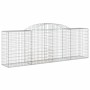 Cestas de gaviones 6 uds forma de arco hierro 300x50x100/120 cm de vidaXL, Maceteros y jardineras - Ref: Foro24-3146705, Prec...