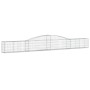Cestas de gaviones 6 uds forma de arco hierro 400x30x40/60 cm de vidaXL, Maceteros y jardineras - Ref: Foro24-3146831, Precio...