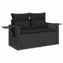 Conjunto de sofás de jardín 14 pcs Negro ratán sintético en Sofás de exterior | Comprar online en Foru.es