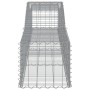 Cestas de gaviones 4 uds forma de arco hierro 400x50x40/60 cm de vidaXL, Maceteros y jardineras - Ref: Foro24-3146959, Precio...