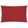 Toldo de vela rectangular tela Oxford rojo 2x4,5 m en Sombrillas | Comprar online en Foru.es