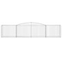 Cestas de gaviones 6 uds forma de arco hierro 400x50x80/100 cm de vidaXL, Maceteros y jardineras - Ref: Foro24-3146987, Preci...