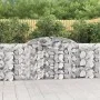 Gabion baskets 7 units, arched shape, iron, 00x30x100/120 cm by vidaXL, Pots and planters - Ref: Foro24-3146526, Price: 768,8...