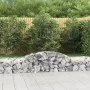 3 units of arched iron gabion baskets 300x50x40/60 cm by vidaXL, Pots and planters - Ref: Foro24-3146648, Price: 227,30 €, Di...