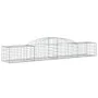 3 units of arched iron gabion baskets 300x50x40/60 cm by vidaXL, Pots and planters - Ref: Foro24-3146648, Price: 227,30 €, Di...