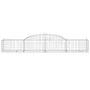 3 units of arched iron gabion baskets 300x50x40/60 cm by vidaXL, Pots and planters - Ref: Foro24-3146648, Price: 227,30 €, Di...