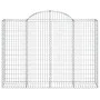 Cestas gaviones 6 uds forma de arco hierro 200x50x140/160 cm de vidaXL, Maceteros y jardineras - Ref: Foro24-3146366, Precio:...