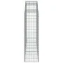 Cestas gaviones 6 uds forma de arco hierro 200x50x140/160 cm de vidaXL, Maceteros y jardineras - Ref: Foro24-3146366, Precio:...