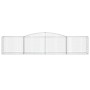 Cestas de gaviones 15 uds forma de arco hierro 400x50x80/100 cm de vidaXL, Maceteros y jardineras - Ref: Foro24-3146992, Prec...