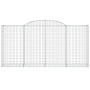 Cestas gaviones 12 uds forma de arco hierro 300x50x140/160 cm de vidaXL, Maceteros y jardineras - Ref: Foro24-3146747, Precio...