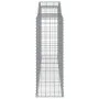 Cestas gaviones 12 uds forma de arco hierro 300x50x140/160 cm de vidaXL, Maceteros y jardineras - Ref: Foro24-3146747, Precio...