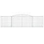 Cestas de gaviones 5 uds forma de arco hierro 400x50x100/120 cm de vidaXL, Maceteros y jardineras - Ref: Foro24-3146999, Prec...