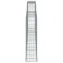 Gabion baskets 3 units, arched shape, iron, 400x30x120/140 cm by vidaXL, Pots and planters - Ref: Foro24-3146880, Price: 475,...