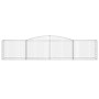 Cestas de gaviones 8 uds forma de arco hierro 400x50x80/100 cm de vidaXL, Maceteros y jardineras - Ref: Foro24-3146989, Preci...