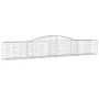 Gabionenkörbe 10 Stück Bogenform Eisen 400x50x60/80 cm von vidaXL, Töpfe und Pflanzgefäße - Ref: Foro24-3146978, Preis: 1,00 ...