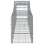 Gabionenkörbe 10 Stück Bogenform Eisen 400x50x60/80 cm von vidaXL, Töpfe und Pflanzgefäße - Ref: Foro24-3146978, Preis: 1,00 ...