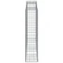 Gabionenkörbe 2 Stück bogenförmiges Eisen 300x50x200/220 cm von vidaXL, Töpfe und Pflanzgefäße - Ref: Foro24-3146791, Preis: ...