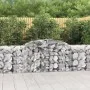 Gabionenkörbe 2 Stück Bogenform Eisen 300x50x80/100 cm von vidaXL, Töpfe und Pflanzgefäße - Ref: Foro24-3146683, Preis: 216,2...