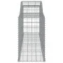 Gabionenkörbe 2 Stück Bogenform Eisen 300x50x80/100 cm von vidaXL, Töpfe und Pflanzgefäße - Ref: Foro24-3146683, Preis: 216,2...