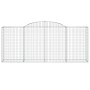 Cestas gaviones 30 uds forma de arco hierro 300x50x120/140 cm de vidaXL, Maceteros y jardineras - Ref: Foro24-3146735, Precio...