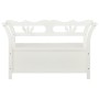 Banco madera maciza abeto blanco 107x45x75,5 cm de vidaXL, Bancos para recibidores y almacenamiento - Ref: Foro24-351773, Pre...