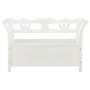 Solid white fir wood bench 107x45x75.5 cm by vidaXL, Benches for halls and storage - Ref: Foro24-351773, Price: 180,74 €, Dis...