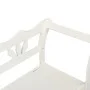 Solid white fir wood bench 107x45x75.5 cm by vidaXL, Benches for halls and storage - Ref: Foro24-351773, Price: 180,74 €, Dis...